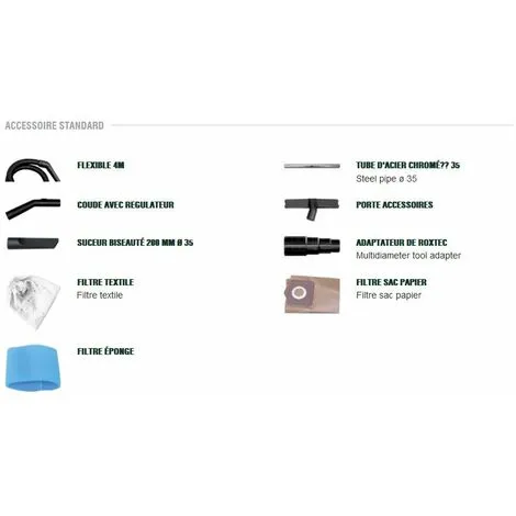 Lavor - Aspirateur Eau Et Poussières 1400W 30L 70L/s (PRISE OUTILS) - WT 30 XE 3 Lavor - Aspirateur Eau Et Poussières 1400W 30L 70L/s (PRISE OUTILS) - WT 30 XE – Image 3