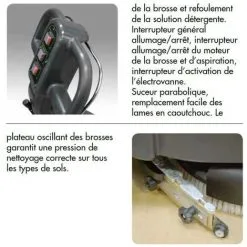 Lavor Pro - Autolaveuse Compacte 460 Mm 370W 1260 M²/h - Quick 36E -France LAVOR Soldes 2022 1738823 4