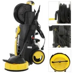 Nettoyeur Haute Pression LAVOR 2500W 160 Bar TURBO DIGITAL CONTROL SYSTEM Brosse + Lance VARIOJET + 3 Buses Tuyau 8 M -France LAVOR Soldes 2022 18968370 4